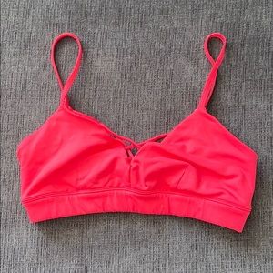 Coral ALO yoga sports bra